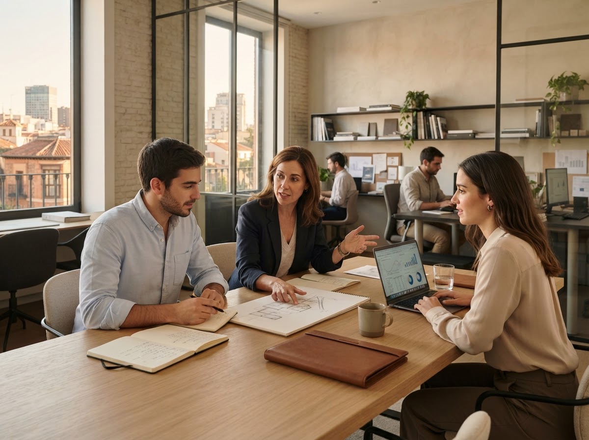 Aurora Fondivo equipo de análisis de datos financieros trabajando sobre modelos predictivos